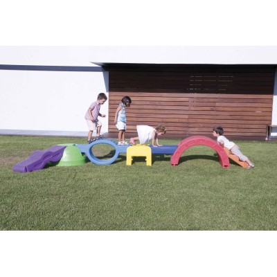 Recorrido Motriz.Compuesto por 7 piezas de plastico de gran tamaño.