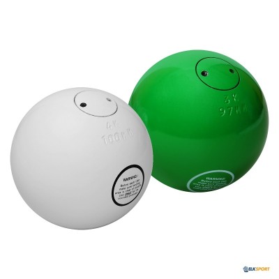 PESO LANZAMIENTO de hierro esmaltado, 5 kg