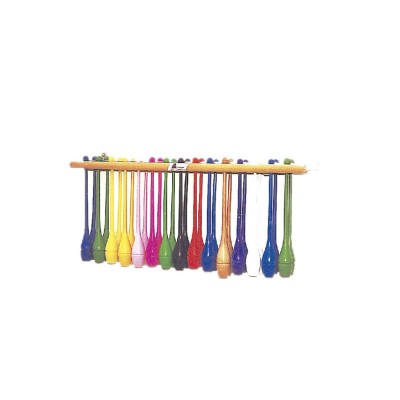 PORTAMAZAS de madera, de 30 und., con cierre. Para pared.