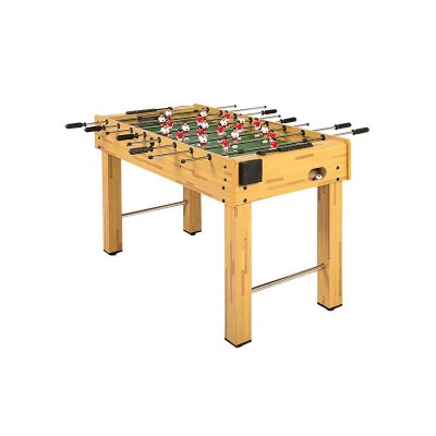 FUTBOLIN con varillas de acero de 13mm. Jugadores de plastico de alta resistencia.  Dimensiones: 121.5x61.5x89cm. Peso 35Kg