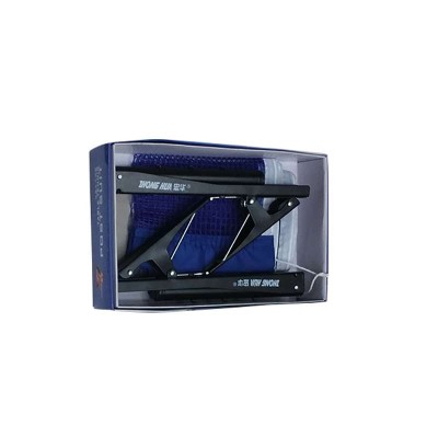 SOPORTES Y RED DE TENIS DE MESA  metalico con sistema de pinzas.