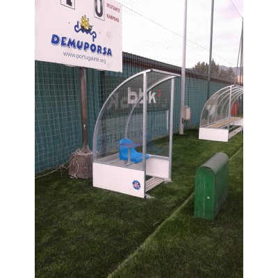 BANQUILLO ARBITRO 1 PLAZA CON MESA. (1m)