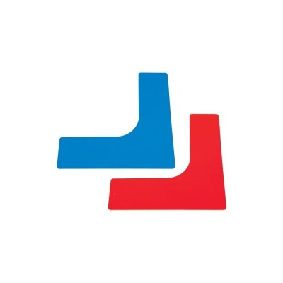 ESQUINAS DE CAUCHO. Set de 4. Medidas: 250X250mm