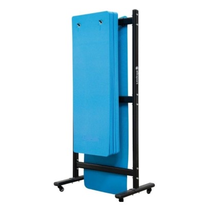 Guardacolchonetas regulable en altura y en anchura entre brazos. Trasladable.