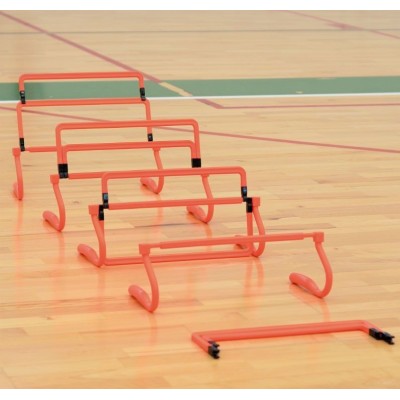 Valla de 4 alturas: 15 cm, 24 cm, 29 cm y 37 cm. Compuesto de una valla y dos extensiones de altura