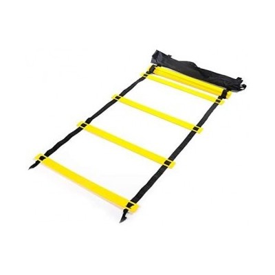 ESCALERA DE AGILIDAD de 6 m., con posición de peldaños regulable, con bolsa