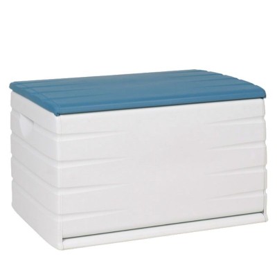 Baul de resinas plásticas. Robustos y resisten Medidas: 120 cm (ancho) x 61 cm (largo) x 53 cm (alto).