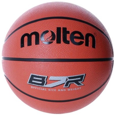 BALÓN BALONCESTO MOLTEN B7R Talla 7. Goma color naranja