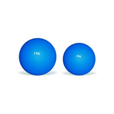 PESO LANZAMIENTO para la iniciación y el entrenamiento en interior. Muy suaves y seguros. Peso 1 kg. Ø 100 mm.