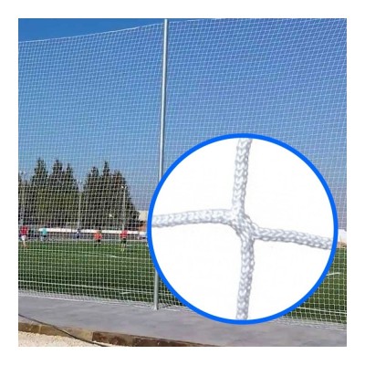 RED DE PROTECCIÓN DE PABELLONES, Polipropileno sin nudo anti UV 3,5 mm. Mallero de 10x10 cm.