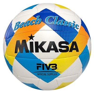 BALÓN VOLEY PLAYA MIKASA BV543C, entrenamiento. Piel sintética suave y elástica. Talla 5