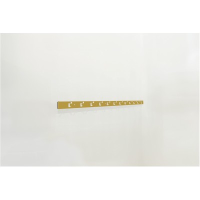 PERCHERO para anclar a PARED. Estructura de ACERO INOXIDABLE