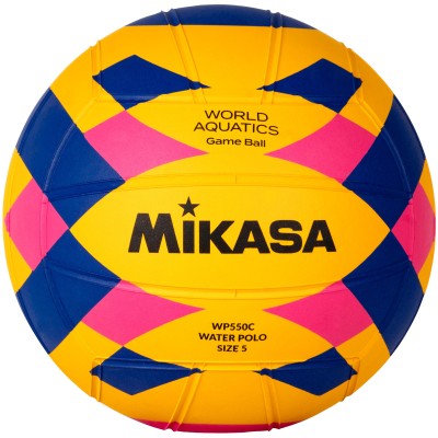 BALÓN WATERPOLO MIKASA COMPETICIÓN OFICIAL WP440C women, con agarre mejorado, cámara de butilo antifugas y fabricación ecológica