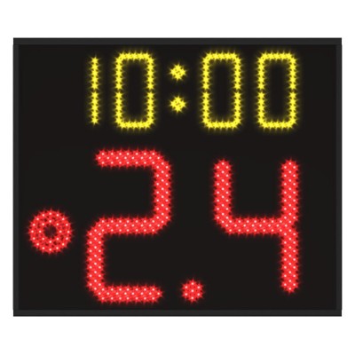 DOS MODULOS CONTROL de la regla de 24" de baloncesto FAVERO. Via radio o cable. CON CRONO