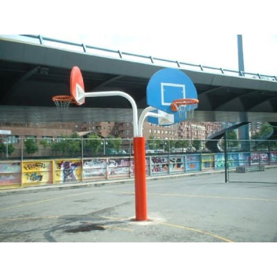 CANASTA TRIPLE DE 3 ON3 ANTIVANDALICA.