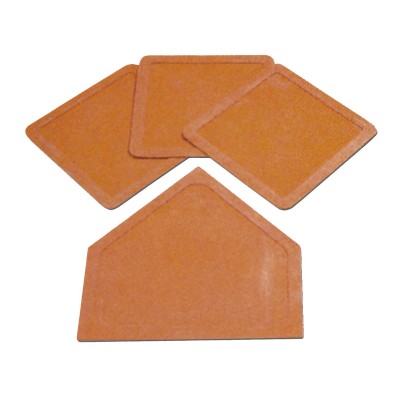 SET de 3 bases y 1 homeplate. Caucho.