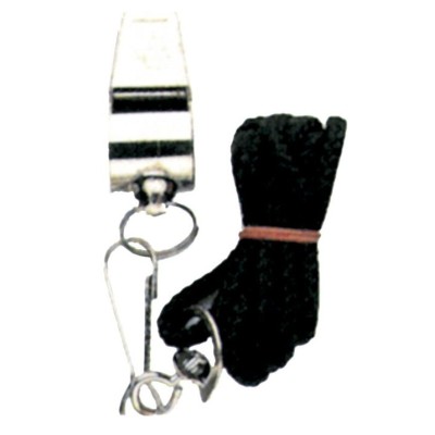 SILBATO METÁLICO, con cordón.