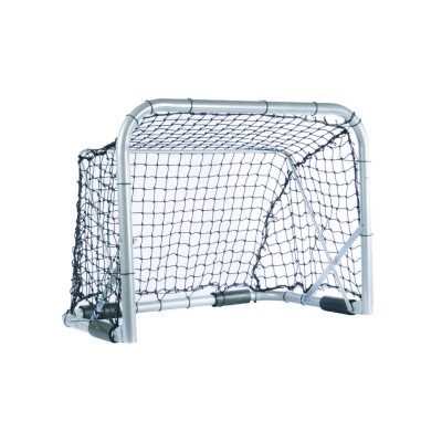 JUEGO DE PORTERIAS DE HOCKEY de acero plegable con red 90x68x55 (2Unds)