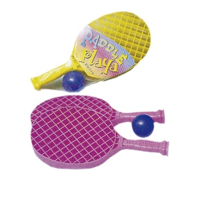PADEL PLAYA, Juego de 2 raquetas y pelota.