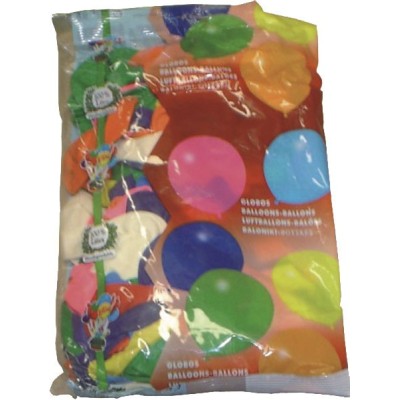 BOLSA DE GLOBOS, 100 unidades.