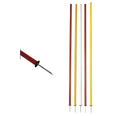 PICA PARA SLALOM, 170cm.x30mm. de diámetro. Acabada en pincho de acero.