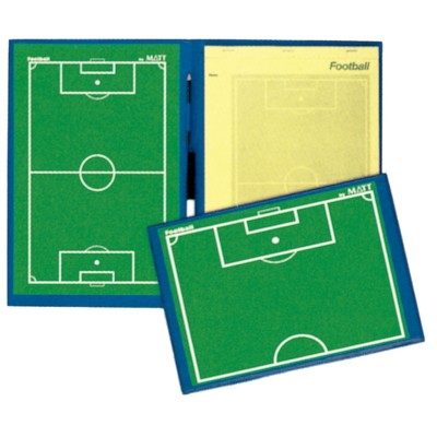 CARPETA TÁCTICA fútbol-sala/balonmano, vileda con bloc de notas.