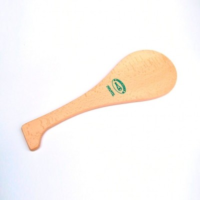 PALA de FRONTÓN infantil. Madera de haya lisa. 46x16x1,45cm