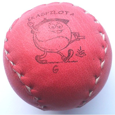PELOTA para MANO IKASPILOTA infantil. Naranja.