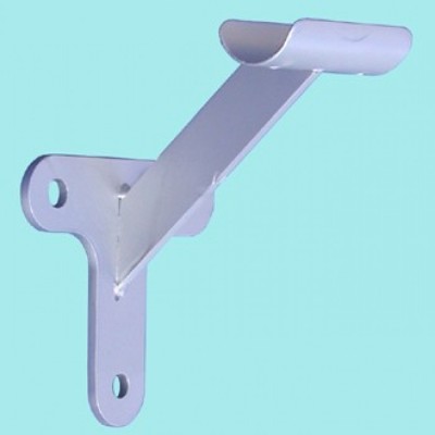 ANCLAJE cincado para barra de ballet. Inclinado. Tornillo de fijación por presión.