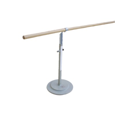 ANCLAJE de suelo lastrado para barra . Trasladable. Graduable a 9 alturas.