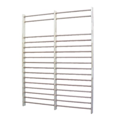 ESPALDERA doble, 2´60x2 m., madera de haya y pino ,con sujeciones .