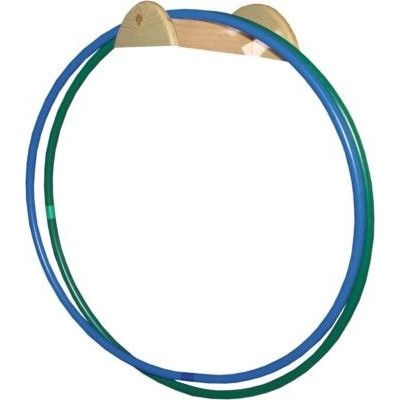 Porta-aros madera, de 20 und. Para pared