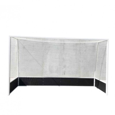 JUEGO PORTERÍAS HOCKEY HIERBA aluminio, con ruedas.