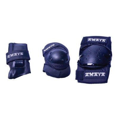 SET PROTECCIONES: CODERAS MUÑEQUERAS Y RODILLERAS JUNIOR SENIOR