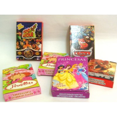 NAIPE INFANTIL. Juego de familias en diferentes diseños.