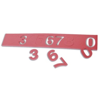 TAPIZ FLOTANTE Educativo. 10 piezas. Medidas: 100x15x2cm