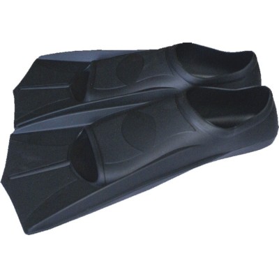 Aleta corta,fabricada en silicona. Color negro.Tallas: 33 al 46. Par