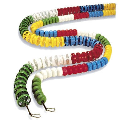 CORCHERA tipo Hélice, antiolas, cuerda de poliéster y mosquetón de acero inoxidable, 50 m.