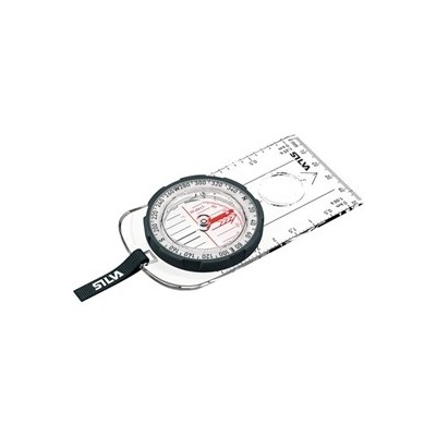 BRÚJULA SILVA FIELD , escalas de mapa 1:50 y 1:25 k, escalas de declinación en el interior de la cápsula,