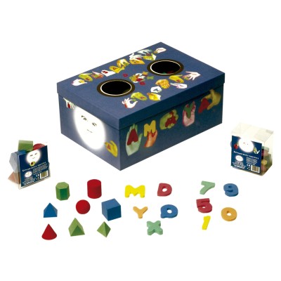 Set de sensaciones tactiles,compuesto por 10 discos con texturas diferentes.