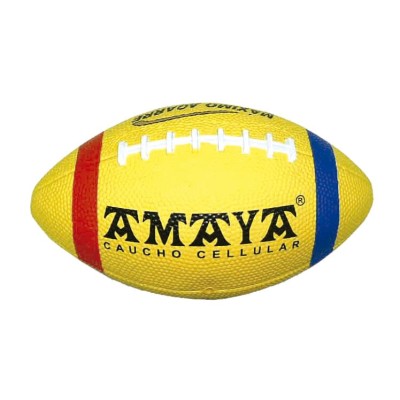 BALÓN FÚTBOL AMERICANO AMAYA. MINI CELLULAR T3. Caucho celular
