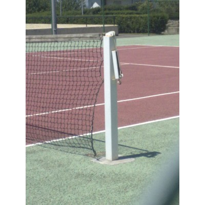 JUEGO POSTES TENIS EMPOTRABLES, con tensor.