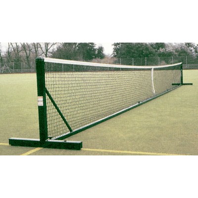 JUEGO POSTES TENIS TRASLADABLES, desmontables. Tensor, SEGÚN NORMA EN 1510.