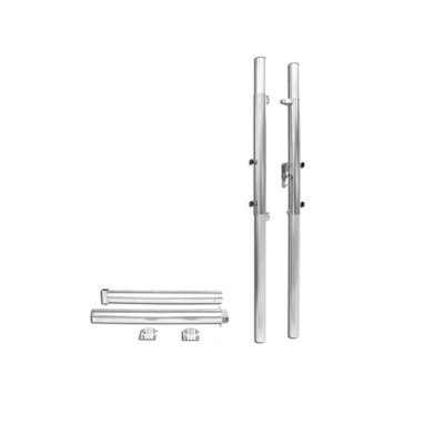 JUEGO POSTES VOLEY-PLAYA, con tensor, metálicos, galvanizados. Antivandalicos