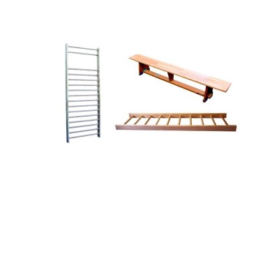 ESPALDERAS, ESCALERAS Y BANCOS SUECOS