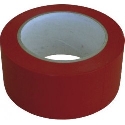 CINTA ADHESIVA PVC ancho 5 cm, largo 32. Rojo