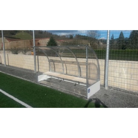 BANQUILLO SUPLENTES MOD. INDE. DE 10 PLAZAS(5M)