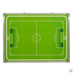 PIZARRA DE FUTBOL SALA/BALONMANO. Cerco de aluminio. Incluye fichas magneticas y rotulador. 60X90cm