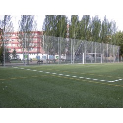 RED DE PROTECCIÓN Polipropileno sin nudo anti UV 2,3 mm. Mallero de 2x2 cm. COLOR VERDE. ESPECIAL FRONTÓN