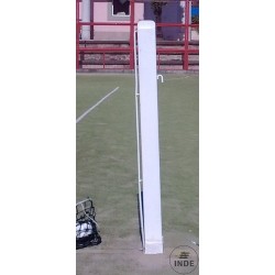 JUEGO POSTES PADDLE empotrables, con tensor.